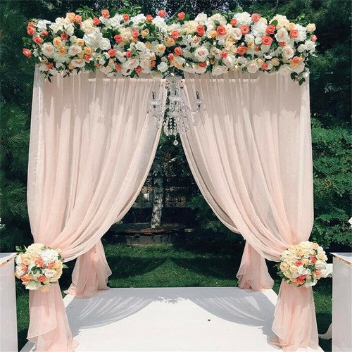 Flexible DIY Wedding Background Stand Wedding Canopy Solid Metal Drape