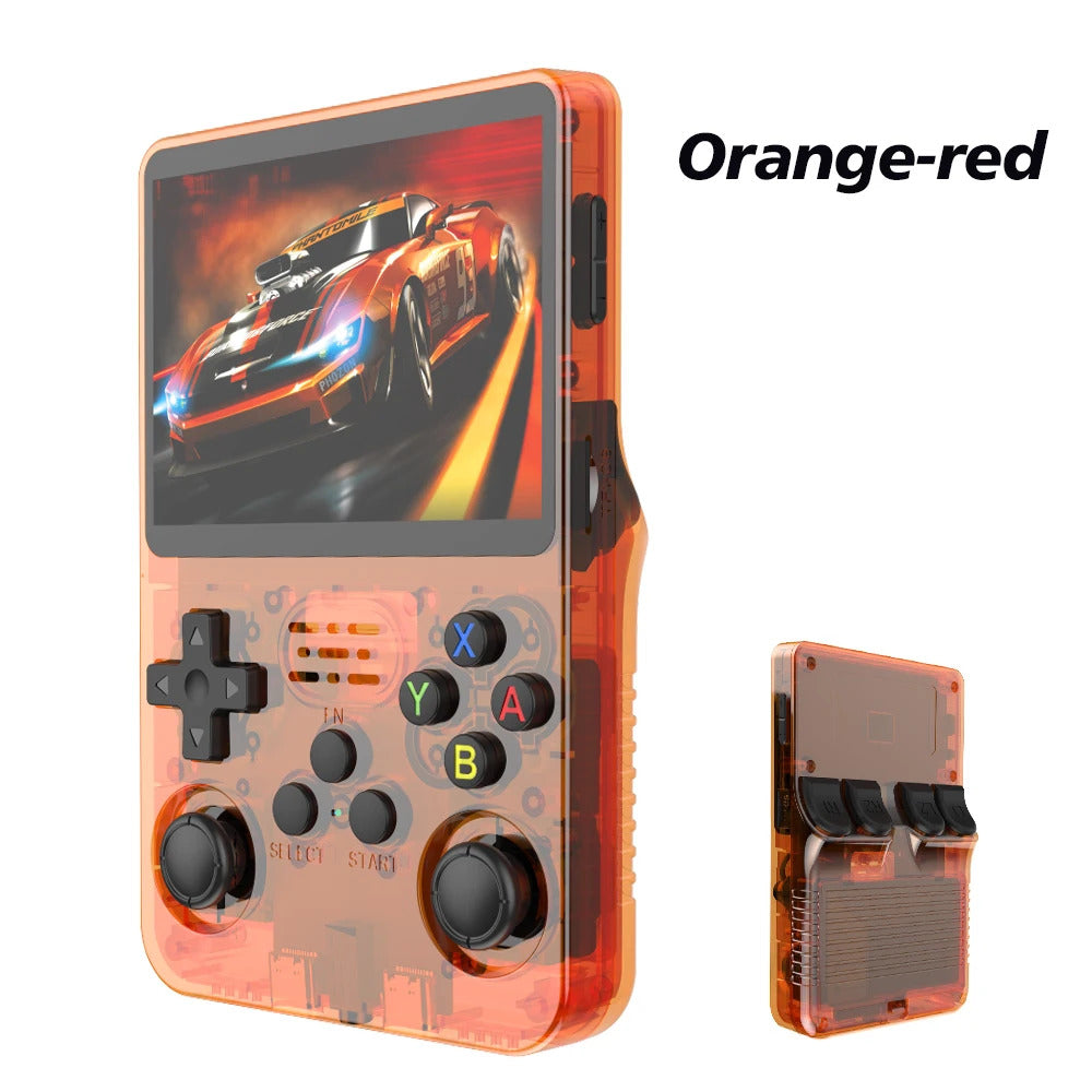128G R36S Retro Handheld Video Game Console Linux System 3.5 Inch IPS Screen