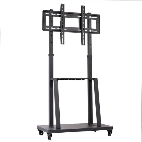 Mobile TV Cart for 32-80" Height Adjustable Rolling Floor TV Stand