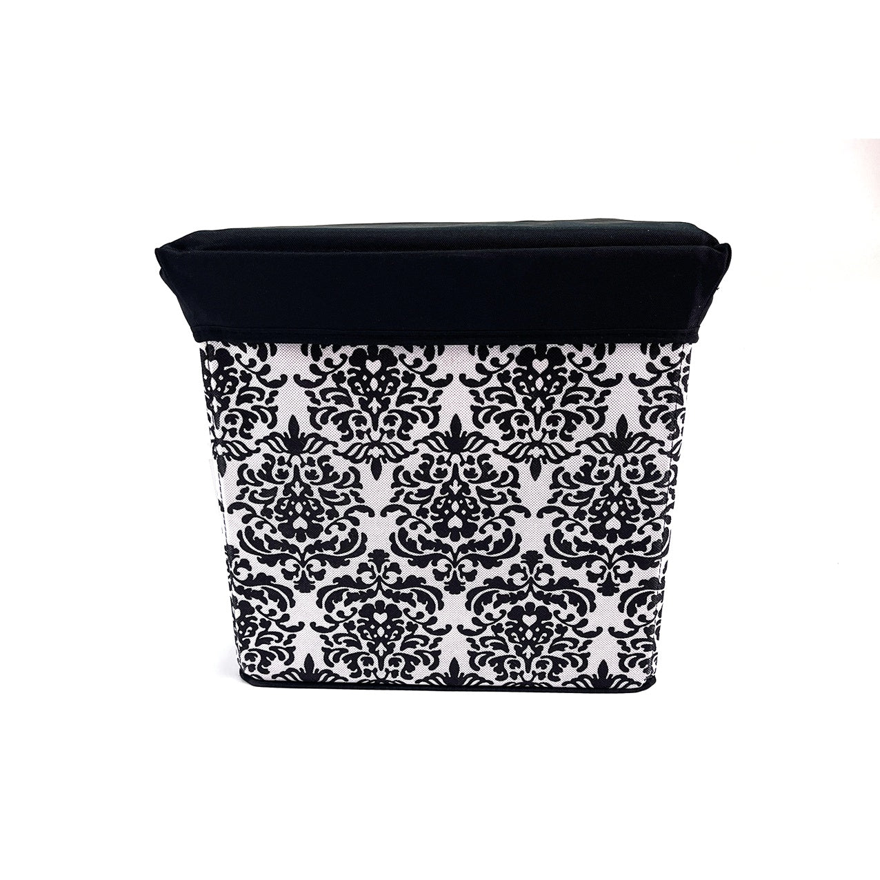 2Pcs Folding Ottoman Storage Stool Cube Footstool Stool Blanket Box With Cover
