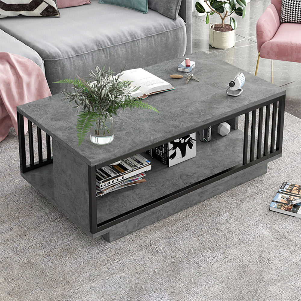 Modern Faux Marble Coffee Table