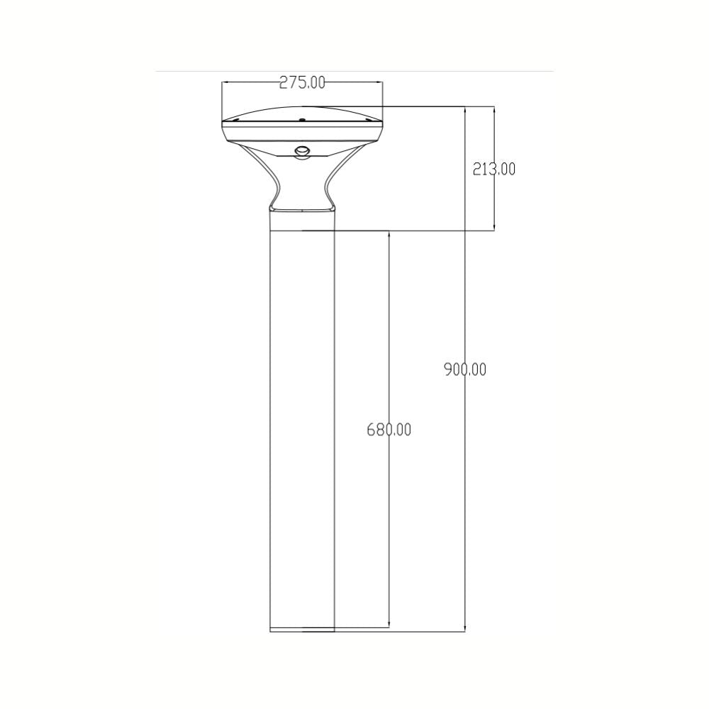 Solar Bollard Light – Strong and Bright