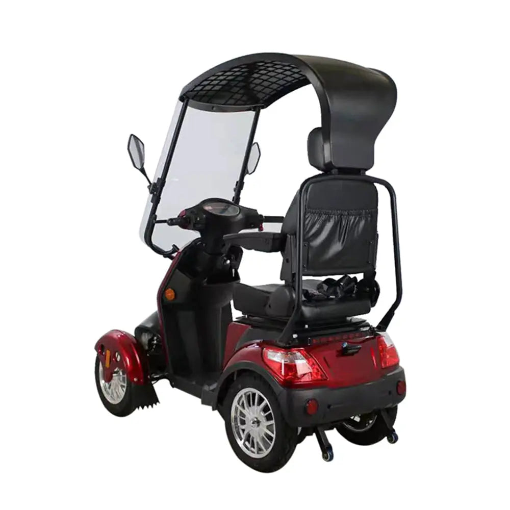 500W 60V 20Ah Electric Mobility Scooter - Red