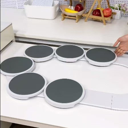 Dining Table Rotating Tray Portable Meal Tray