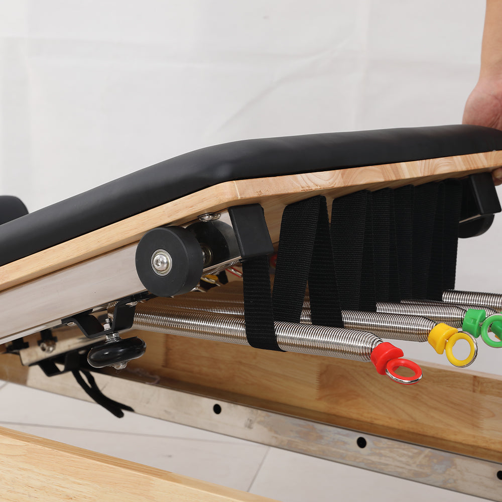 Oak Wood Frame Pilates Reformer