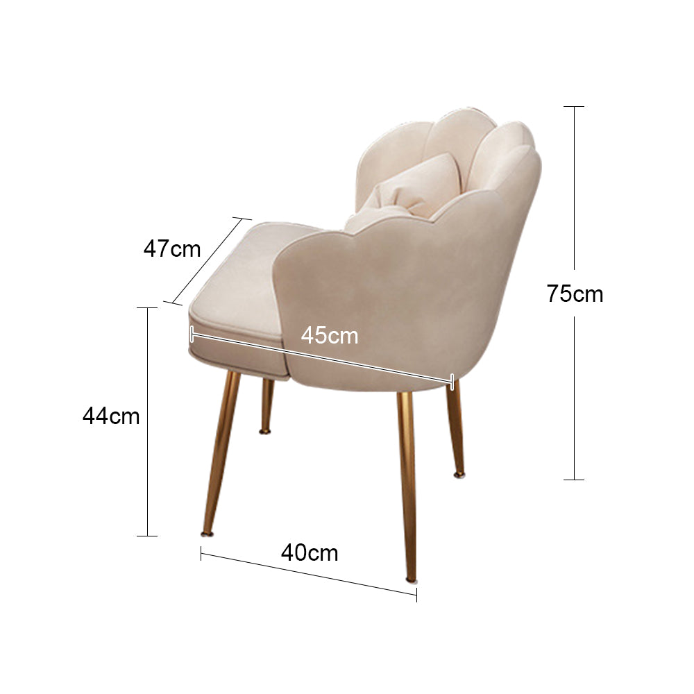 Vanity Table Set with LED Mirror – Modern Dressing Table with Drawers and Choice of Chair Styles