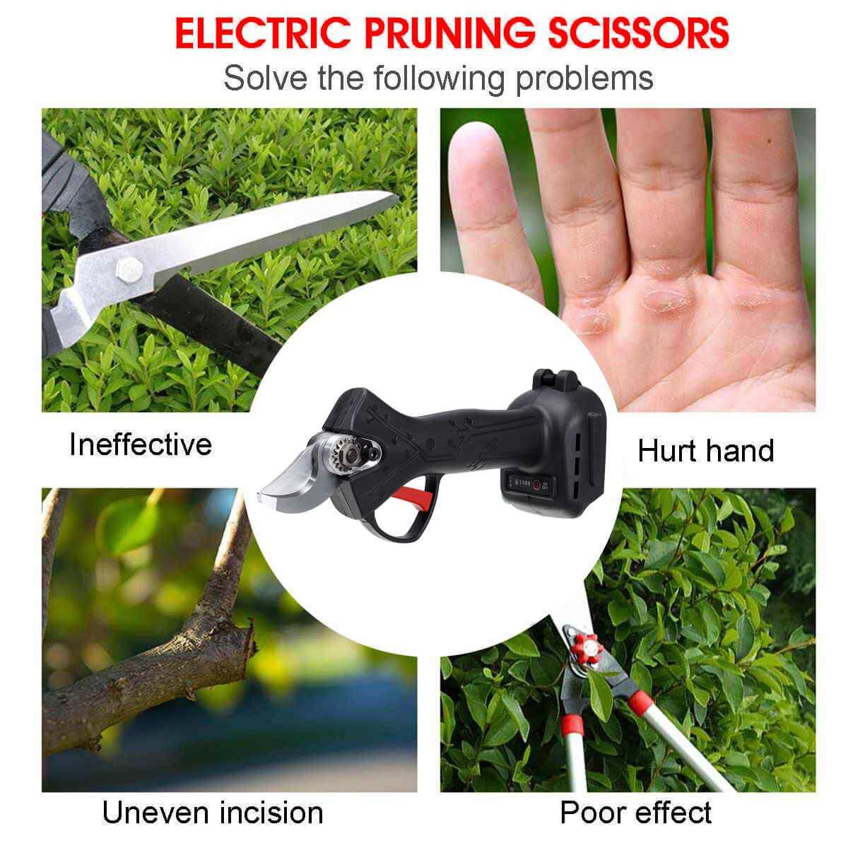 30mm Cordless Electric Pruning Shears