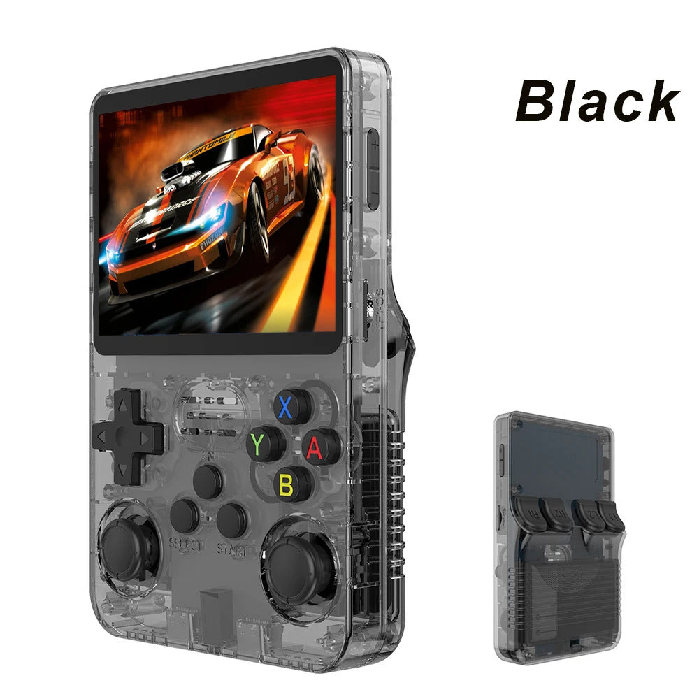 128G R36S Retro Handheld Video Game Console Linux System 3.5 Inch IPS Screen