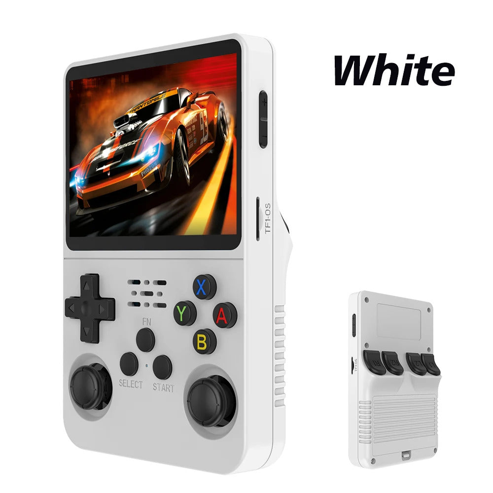 128G R36S Retro Handheld Video Game Console Linux System 3.5 Inch IPS Screen