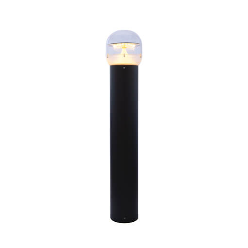 Lovely and Bright at Night Solar Bollard Light