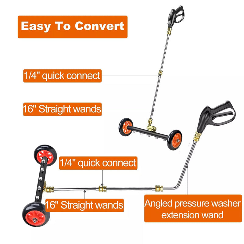 2 in 1 Pressure Undercarriage Washer