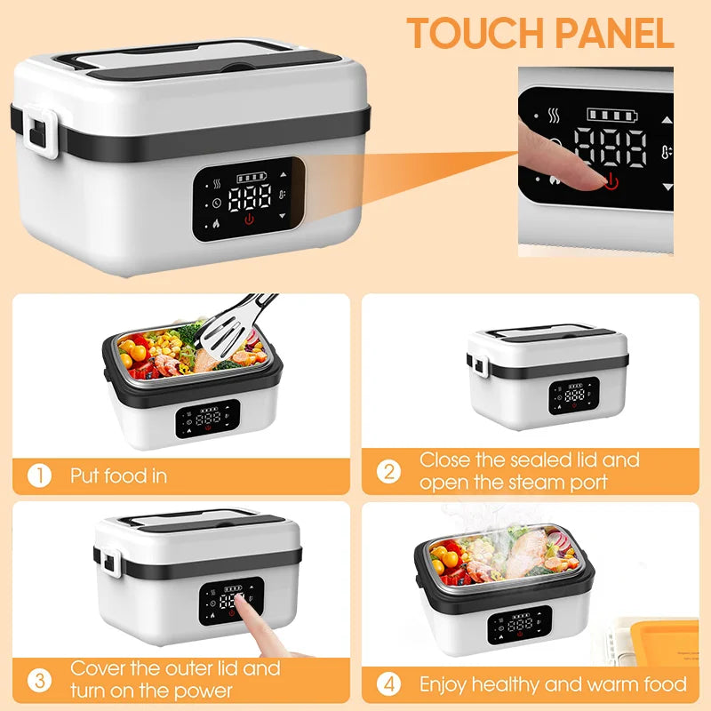 Cordless Electric Lunch Box Food Heater