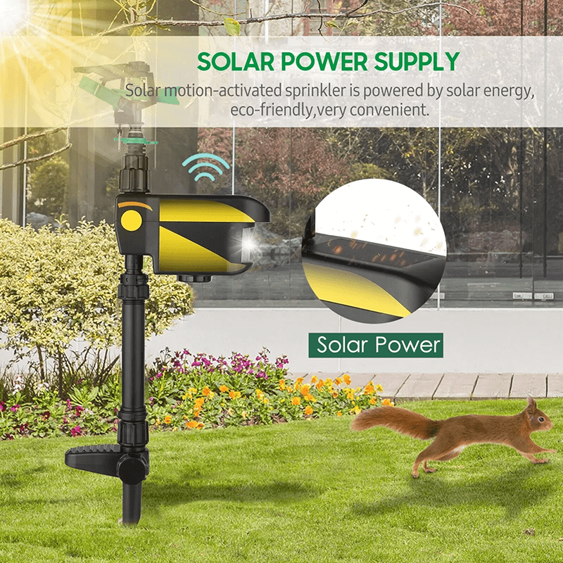 Solar Animal Deterrent Sprinkler