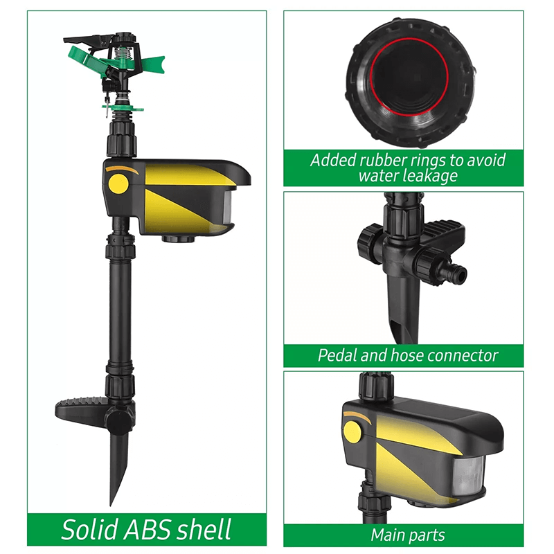 Solar Animal Deterrent Sprinkler