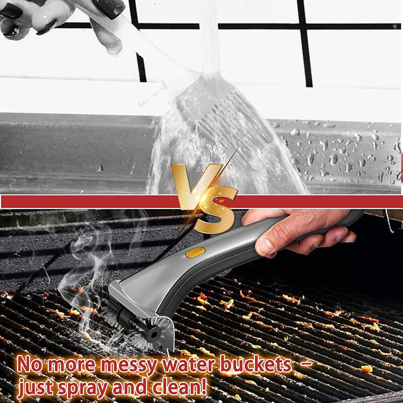 Electric Steam Grill Brush