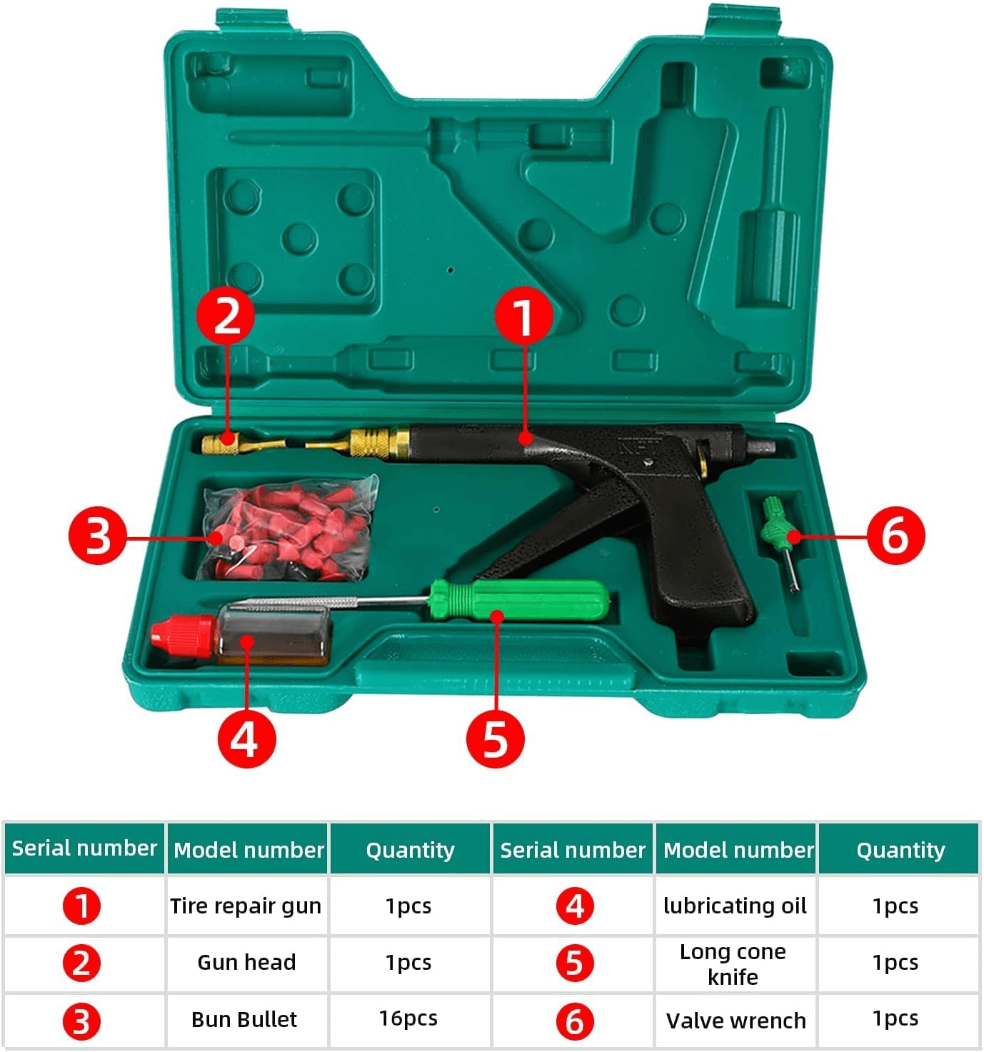 Tubeless Tire Repair Kit