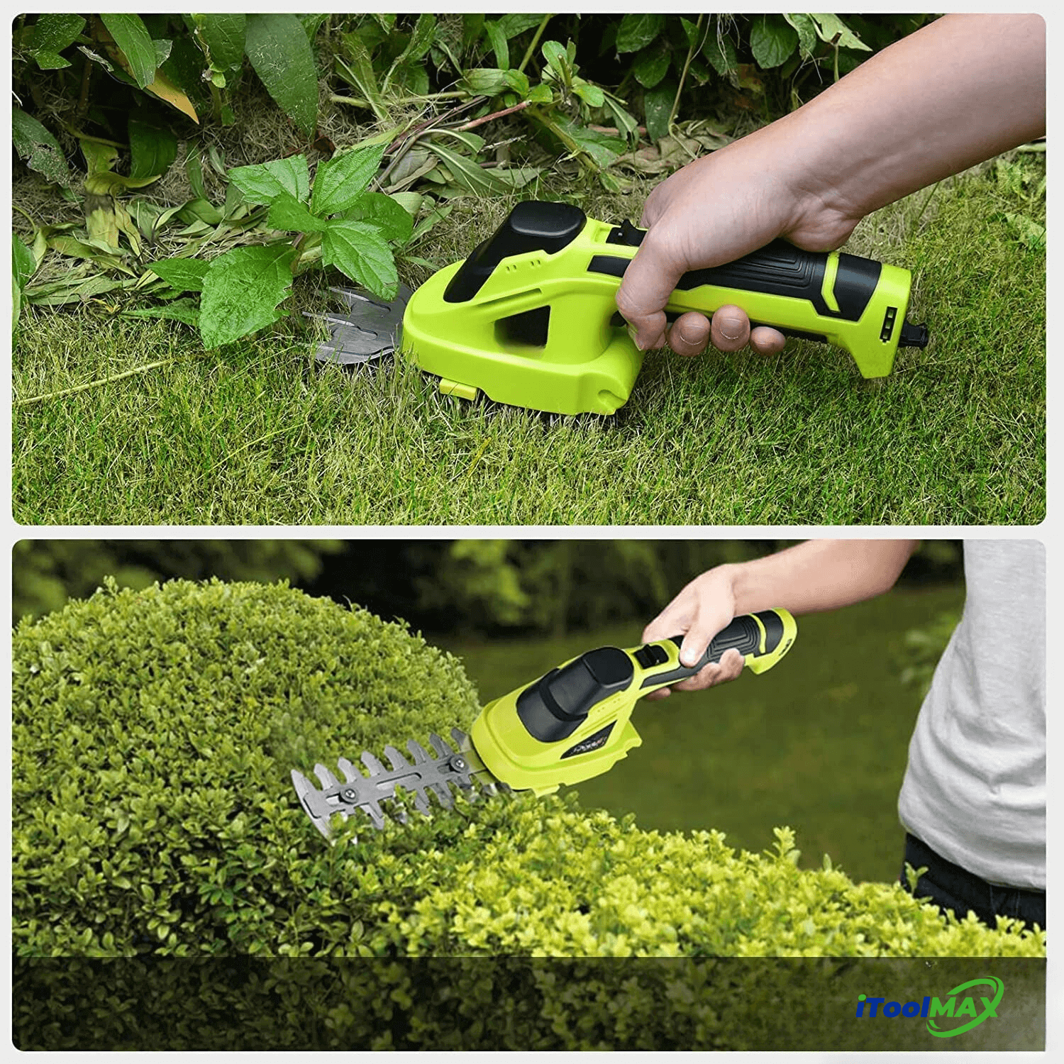 2 in 1 Cordless Shears and Hedge Trimmer