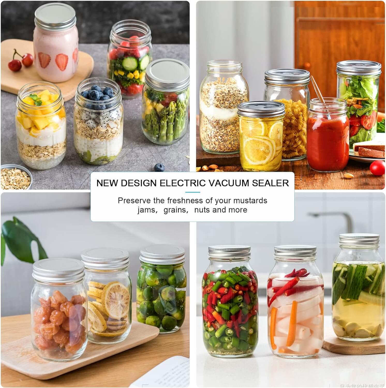 Electric Mason Jar Vacuum Sealer