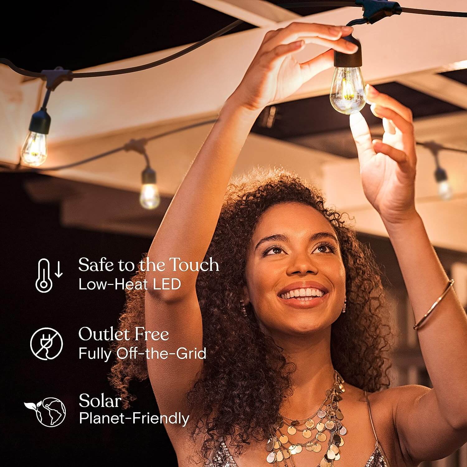 Solar Shatterproof String Lights