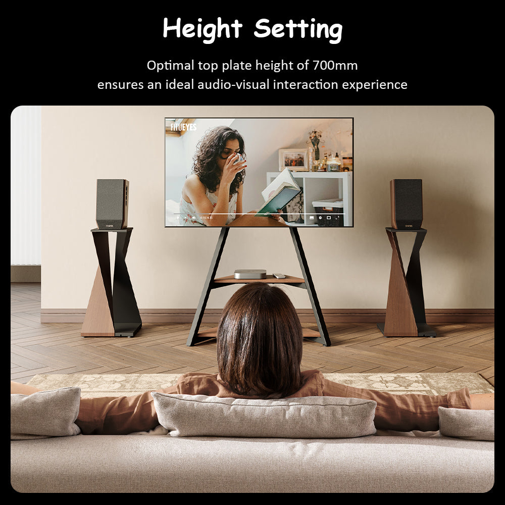 FITUEYES SS11 Modern Style Speaker Stand, 1pcs