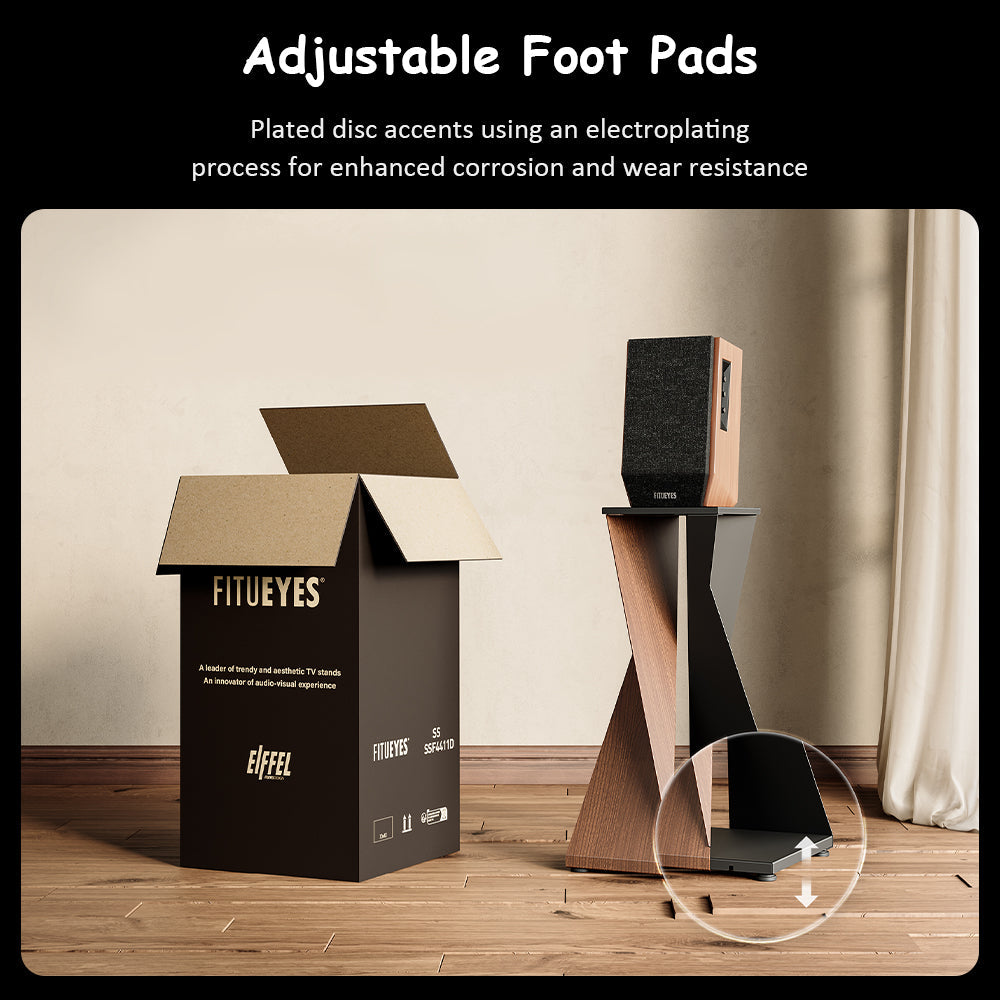 FITUEYES SS11 Modern Style Speaker Stand, 1pcs