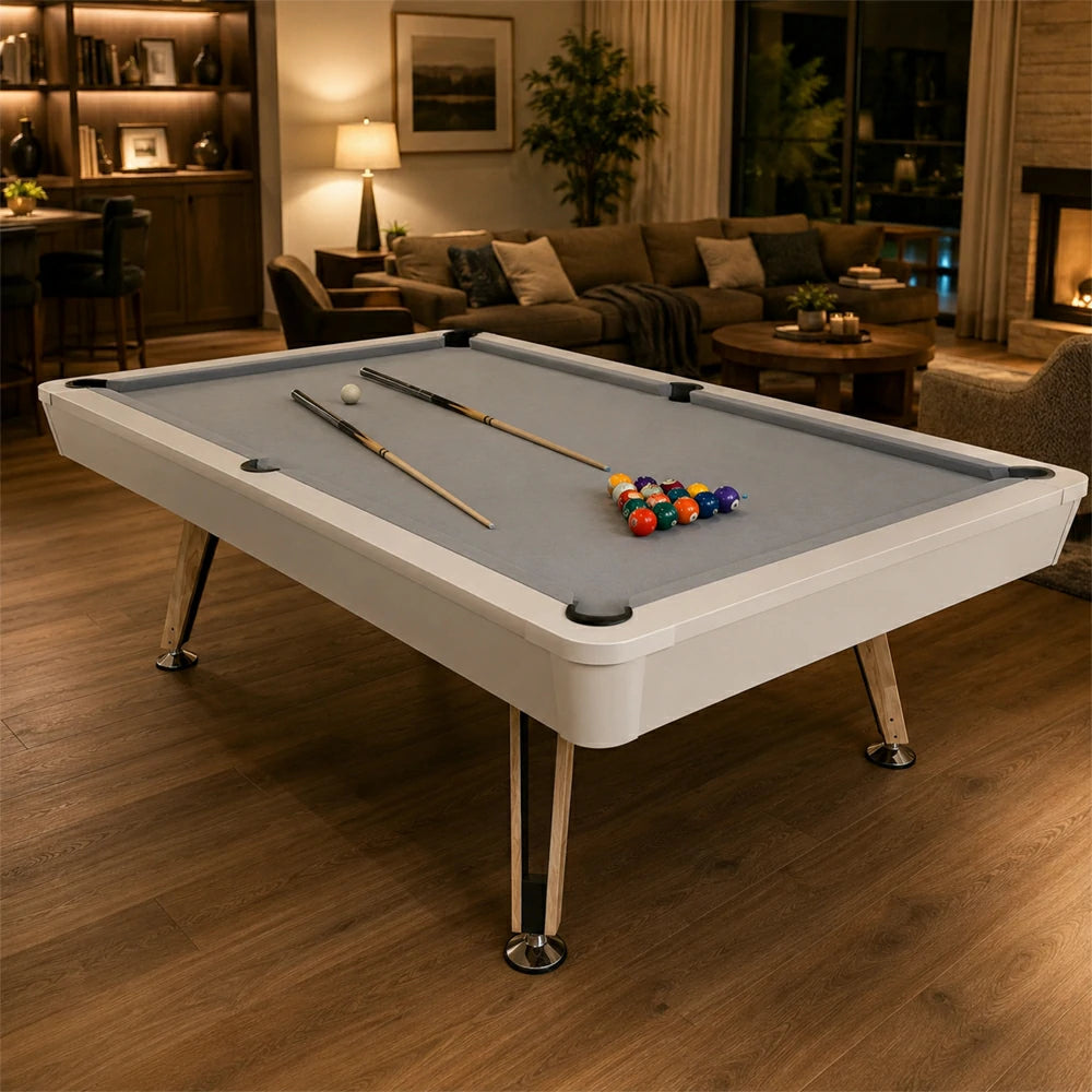 3 in 1 Billiard Pool Table with Full Accessories, E1 Grade MDF, 7ft