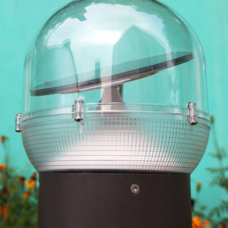 Lovely and Bright at Night Solar Bollard Light