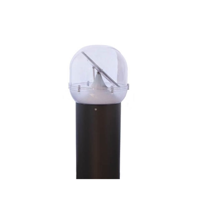 Lovely and Bright at Night Solar Bollard Light