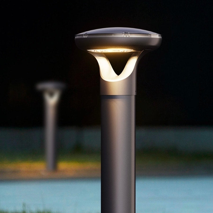 Stylish Commercial Solar Bollard Light